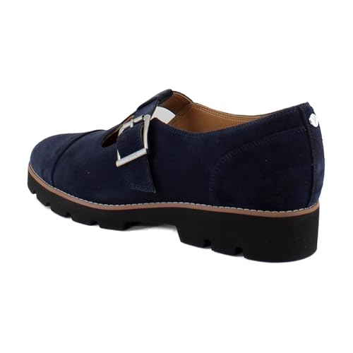 Vionic Carmen Women's Loafers & Slip-Ons Navy Suede Size 7.5 W3
