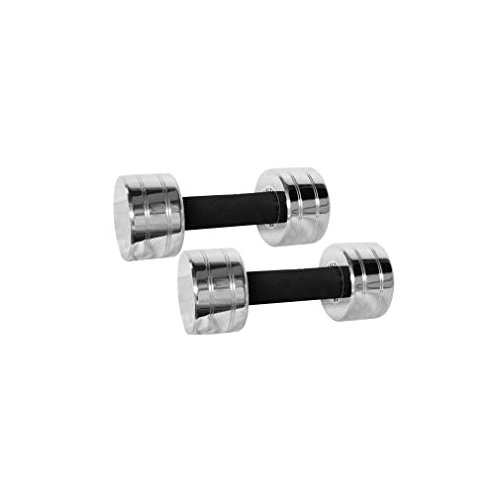 BODY MAXX Nickel Electroplated Alloy Steel Fixed Dumbbells with Foam Handles, 3 kg Each - Set of 2 (B074H3F272) Amazon Price History, Amazon Price Tracker