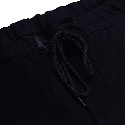 Image of Urbano Fashion Men's Printed Jogger Jeans Slim Fit Stretch