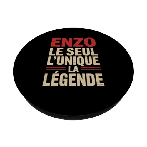 Enzo Homme Humour Idée Cadeau Humoristique Drôle PopSockets PopGrip Adhésif – vue 2