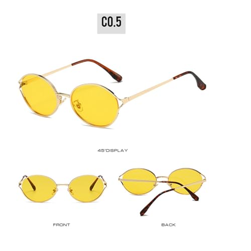 Lunettes de soleil rondes métal punk pour vos festivals et sorties - 6