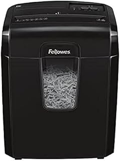 Fellowes Powershred 8Cd Niszczarka, 8 Arkuszy, Blokada bezpieczeństwa i niszczenie CD