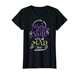 Womens Night Shift Nurse Design for a registered nurse T-Shirt