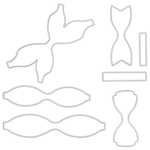 Moule de découpe pour nœud scrapbooking : fini les nœuds asymétriques en carton et papier