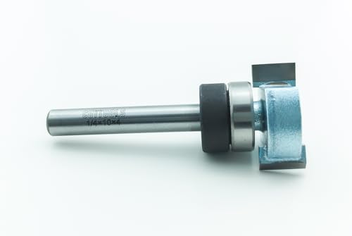 CUTTOOLS Rebate router bit slot cutter for Intumescent Strip 1/4 shank 10 mm router bit 4 CUTTOOLS Rebate router bit slot cutter for Intumescent Strip 1/4 shank 10 mm router bit - Image 4