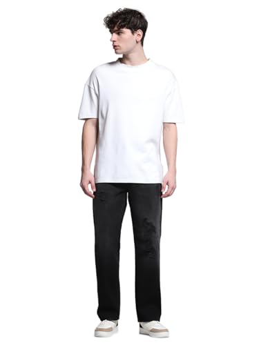 Image of Jack & Jones Men's Loose Fit Jeans | High Rise | Jeans for Men