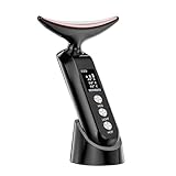 Chauffage rapide en 5 secondes et 3 réglages de température : ce masseur facial et cou chauffe en seulement 5 secondes pour améliorer l'absorption des produits de soins de la peau. Il offre 3 niveaux de température : 45 °C, 50 °C, 55 °C, vous permettant de profiter d'une expérience de massage profonde et réconfortante, adaptée à vos préférences.