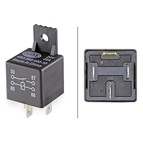 HELLA 24V Mini Relay with Holder Cover
