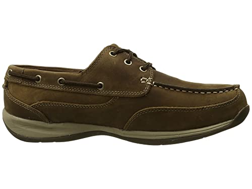 Image of Rockport Works Men's Sailing Club 3 Eye Tie Boat Shoe