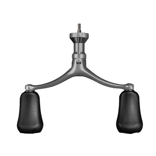 SZYDD Fishing Reel Handle Grip Double/Single Rockers Arm Screw-in Handle Grips Fishing Rod Power Handle for Baitcasting Reel Screw-in Spinning Reel Rocker Fishing Reel Handle Handle Ball Grip Rocker