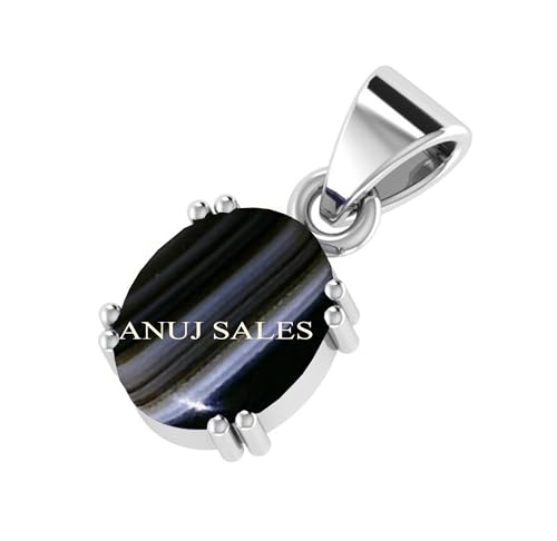 Pendentif Sulemani Hakik 11 Carats de Qualité AAA+ | Pierre Fine Naturelle