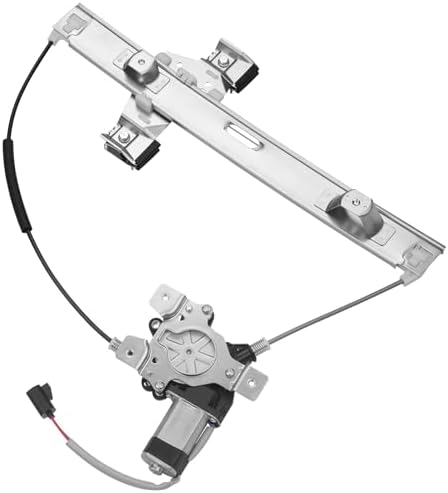 Obaee Window Regulator with Motor Rear Left Driver Side, Replace 751-707