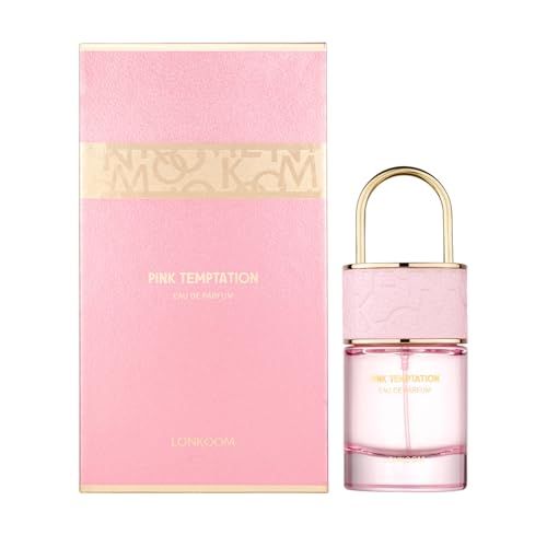 Catálogo para Comprar On-line Nyc Perfume , tabla con los diez mejores. 39 LONKOOM Perfume De Mujer Pink Temptation Eau de Parfum - 50ml / 3.4 Oz Scent Spray, Notas Florales Amaderadas de Larga Duración Aroma Neroli Vainilla Jazmín Cedro