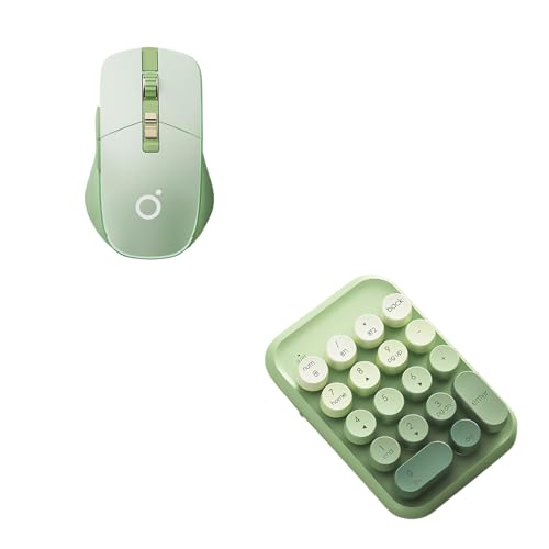 TISHLED Tri-Mode Wireless Gaming Mouse with TrI-Mode Numpad