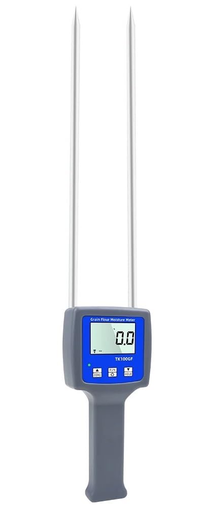 JVDDI Digital Grain Moisture Meter Starch Wheat Flour Corn Flax Oats Moisture Tester Flour Humidity Content Detector Analyzer