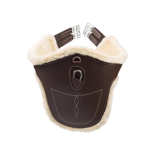 Sangle bavette mouton choco 140 cm