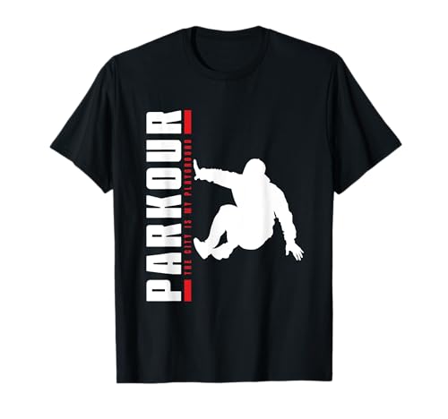 Parkour para niños, adolescentes y adultos, Free Runner Camiseta