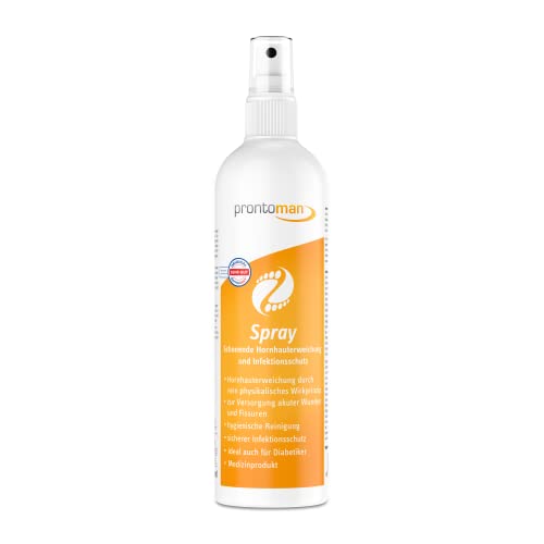Prontoman Spray suave para callos y protección contra infecciones, 250 ml