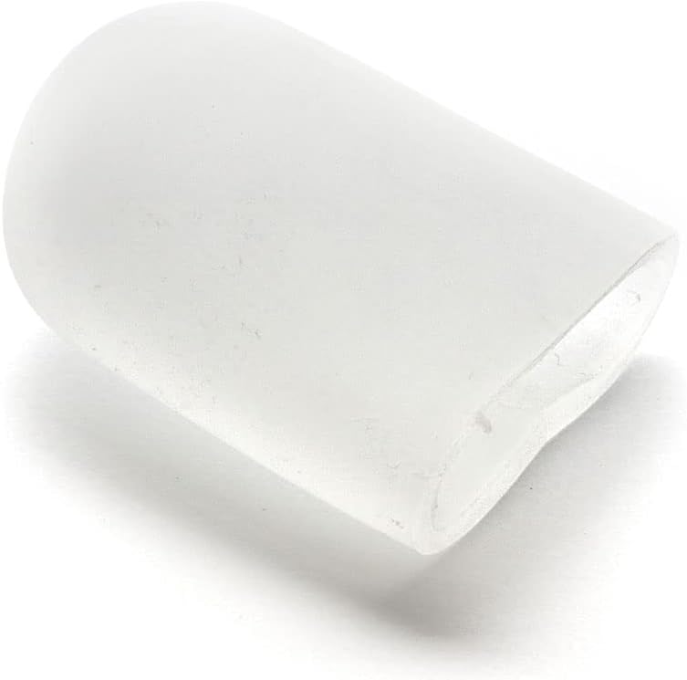 Dr. Jill's Foot Pads, Y23156, Latex Free All Gel Silicone Toe Cap-Medium-2 Pack