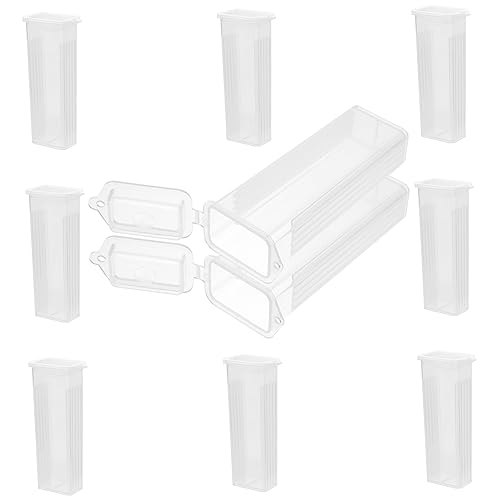 NAMOARLY 3sets Abs Slide Cases Pathological Slide Storage Box Easy Opening for Supplies 10pcs*3