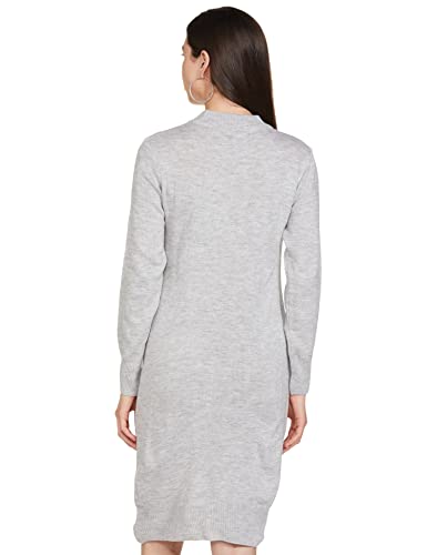 Image of Amazon Brand - Symbol Women's Acrylic One Piece Knee-Length Sweater Dress (Available in Plus Sizes)