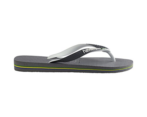 Havaianas Klapki japonki, uniseks Brasil Mix, Stalowy, szary, biały, biały, 41/42 EU