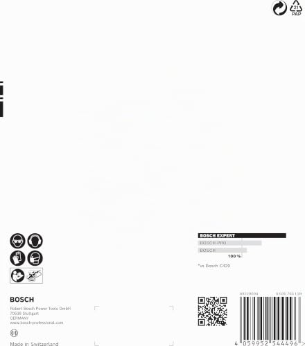 6 Disques abrasifs bois et peinture Expert C470 pour ponceuse excentrique 150 mm trous G 60120240 - vue 5