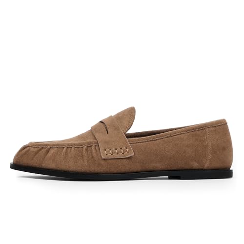 Image of QIY Penny Loafers for Women 2026 Comfortable Flats Shoes