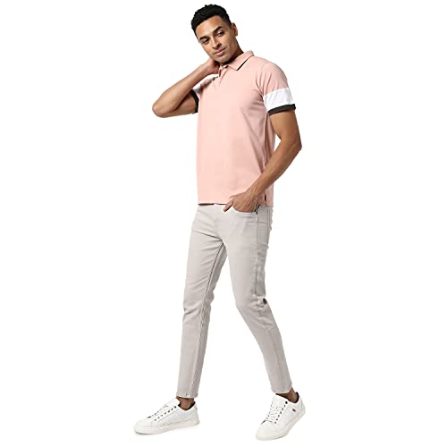 Image of Campus Sutra Men's Cotton Regular Fit T-Shirt
