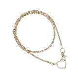 Hrtyvhin Collar en Y de múltiples contemporáneo, collar de cadena cubana de múltiples de, joyería para mujeres a, estilos callejeros de