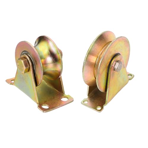 Heavy Du 200 kg Seilzugblock-Set – 90 mm für C-Hebe-Rakeling- und Riemenscheiben-Systeme – 2 Stück & zuverlässig für schwere Lasten