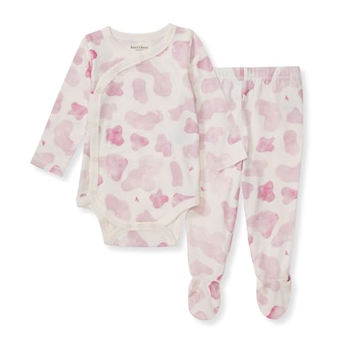 Image of Burt's Bees Baby Unisex Bodysuit and Pant Set, 100% Organic Cotton