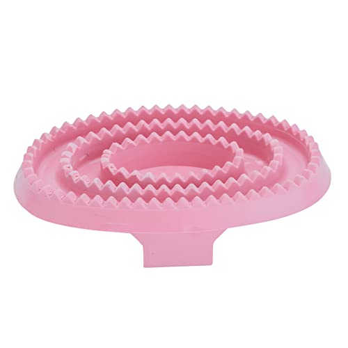 Rascadera de goma Horka rosa para eliminar el barro seco sin irritar la piel