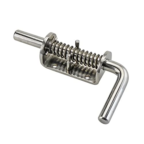 Serrure à boulon en acier inoxydable durable à loquet renforcé pour hangar
