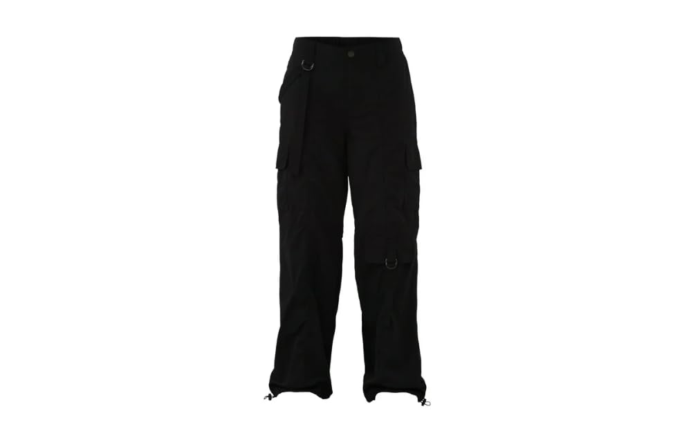 No Boundaries Junior's Nylon Parachute Cargo Pants4