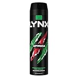 Lynx Limited Edition FIFA Africa Aerosol Body Spray men's deodorant with a mandarin & sandalwood scent for 48 hours of odour-busting freshness 200 ml