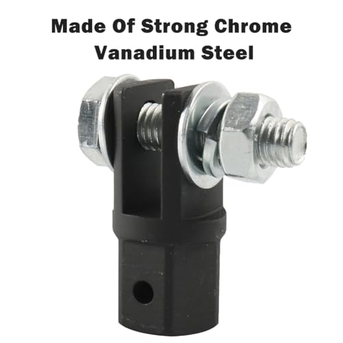 Image of 1 /2'' Scissor Jack Adapter,RV Trailer Socket for Drive Impact Wrench,Portable Scissor Jack Drill Adapter,Trailer Jack Drill Adapter,Drill Adaptor for Car,Trailer,Rv Accessory