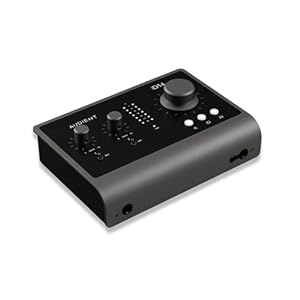 Audient iD14 MKII Audio-interface, 2 klasse-A-microfoonvoorversterkers (High Performance USB-audio-interface, USB-C…