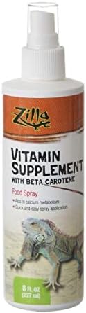 Zilla Vitamin Supplement with Beta Carotene 8 fl. oz (236 ml) - Pack of 6