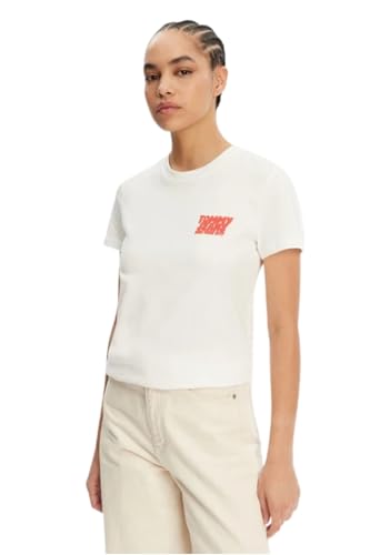 T-shirt MC Tommy Jeans 100% coton de qualité supérieure et finitions soignées
