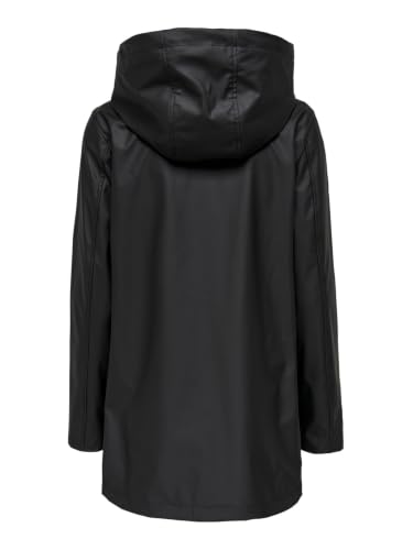 Chubasquero para mujer ONLY ONLELISA de poliéster 100% resistente básico negro OTW 3