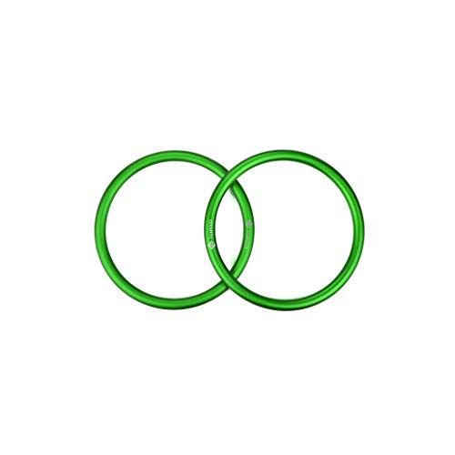 Topind 2.5" Large Size Alumnium Baby Sling Rings For Baby Carriers & Slings Of 2 Pcs Green #TOP3