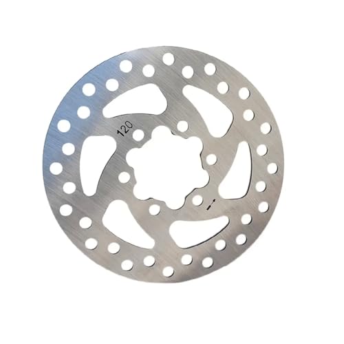 Rotor de frein à disque de 120 mm à 6 trous pour éliminer les vibrations de freinage