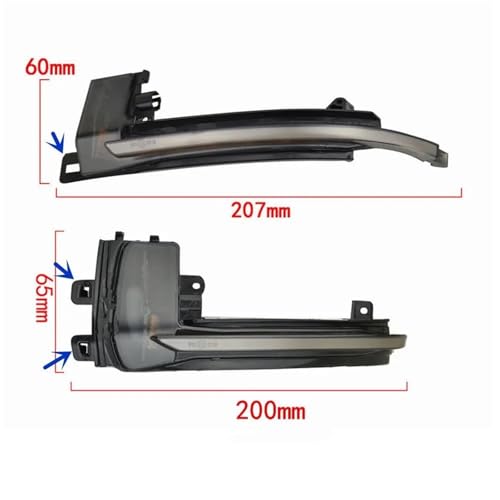 Intermitentes laterales LED Audi A3 A4 B8 A5 soluciona luz retrovisor fundida 5