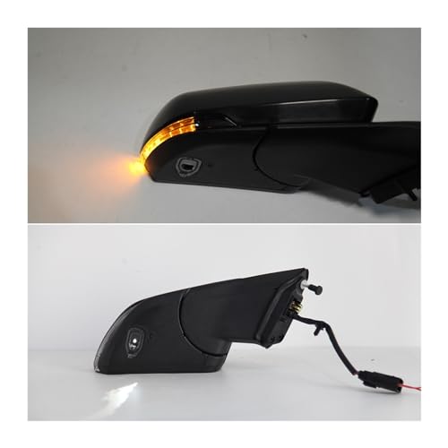 Rétroviseur aile de porte Ford Mustang finition lunette noire 7 broches