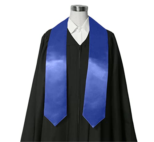 Image of Graduation Stole Honor Stole Plain Sash 60 inch Long for Graduation Ceremony and Graduation Photos