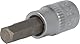 BRILLIANT TOOLS BT020823 1/4 Innensechskant Bit-Stecknuss, 6 mm [Powered by KS TOOLS]
