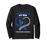 Photo Gallery figlio diabetic mamma papà t1d tipo 1 consapevolezza del diabete giovanile maglia a manica Photo Gallery figlio diabetic mamma papà t1d tipo 1 consapevolezza del diabete giovanile maglia a manica