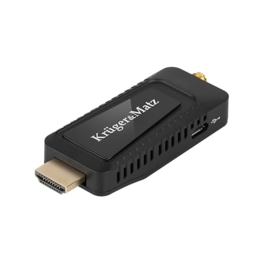 Kruger & MATZ Mini Tuner DVB-T2 H.265 HEVC KM9999