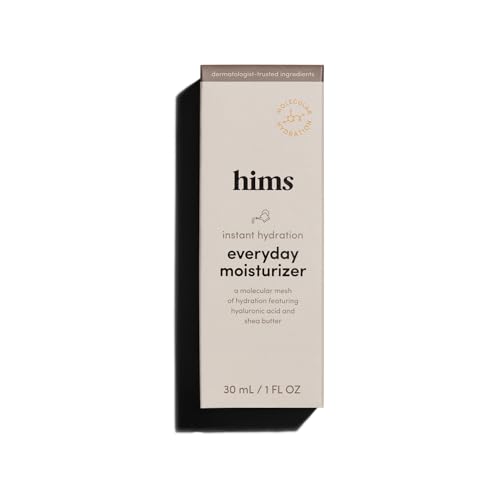 hims Everyday Moisturizer - Hydrating & Non-Greasy Face Cream - Morning Moisturizer for Healthy Skin - For Every Skin Type - Vegan & Paraben-Free - 1 Fl Oz